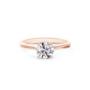 De Beers Forevermark Diamond Solitaire Engagement Ring in 14K Rose Gold | 0.70 Carat