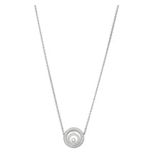 CHOPARD Happy Spirit Necklace, Ethical White Gold, Diamonds 818230-1001