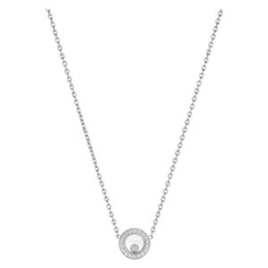 CHOPARD Happy Diamonds Icons Necklace, Ethical White Gold, Diamonds 81A017-1201