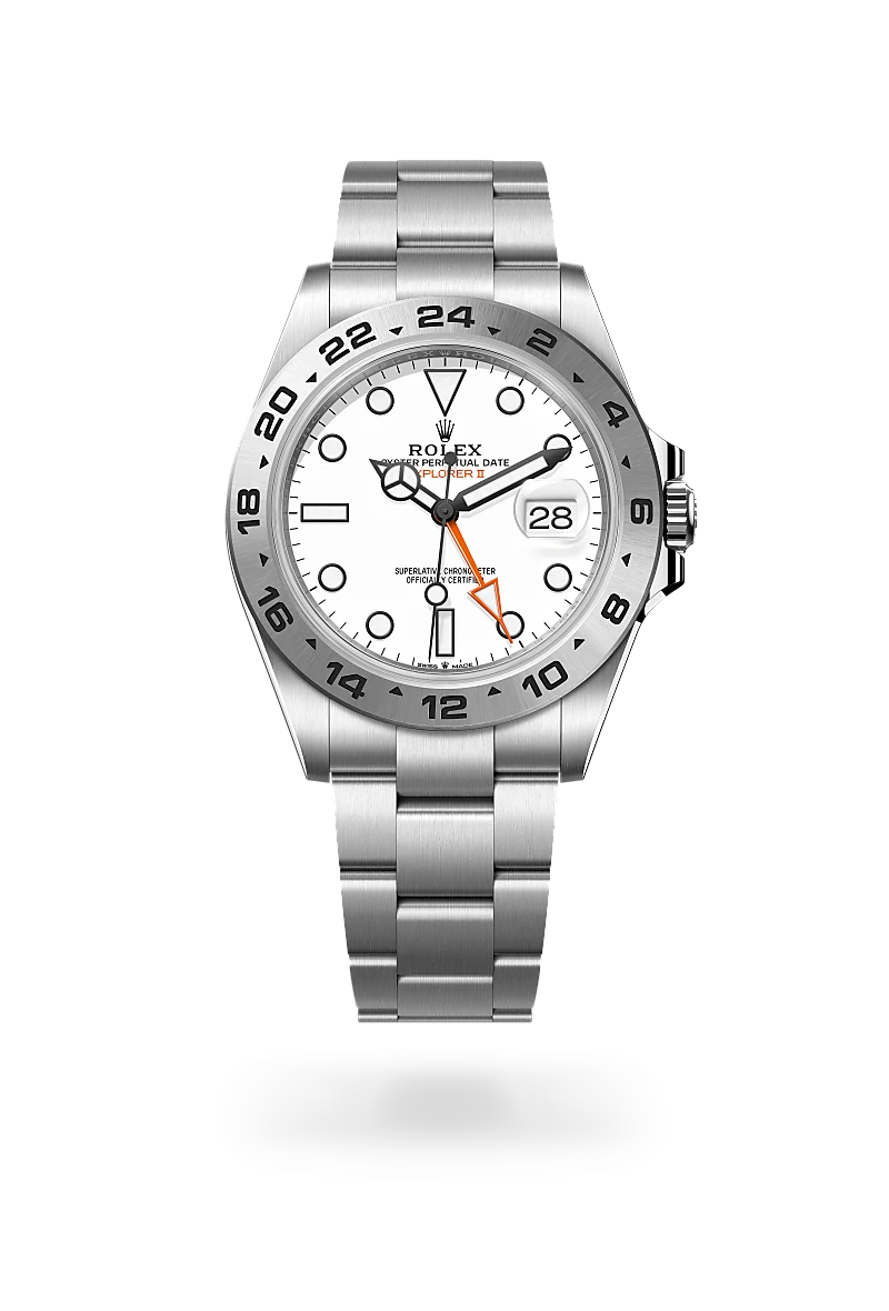 Rolex Explorer II in Oystersteel, M226570-0001