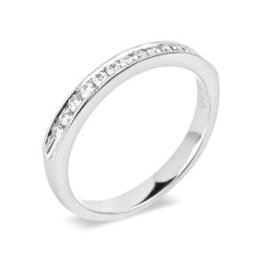Canadian Diamond Anniversary Ring in White Gold | 0.25 Carat TW