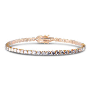 Diamond Classic Tennis Bracelet in 18K Yellow Gold 4.62 Carat TW