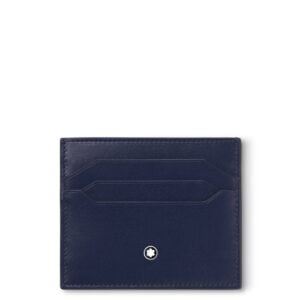 Meisterstück Card Holder 6cc Ink blue MB131694