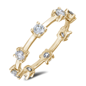 Canadian Diamond Ring in Yellow Gold