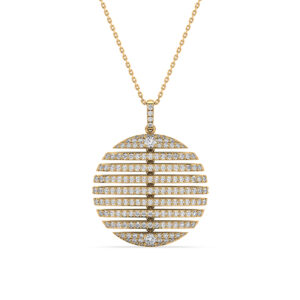 De Beers Forevermark Diamond Floating Pendant in 14K Yellow Gold