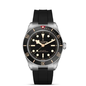 TUDOR Black Bay 58 39mm Steel Case, Rubber Strap M7939A1A0NU-0003