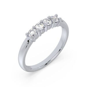 De Beers Forevermark Diamond Classic Anniversary Ring In Platinum