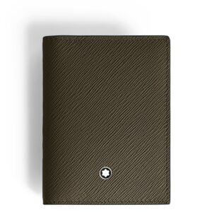 Card Holder 4cc in Sartorial Leather khaki MB221346