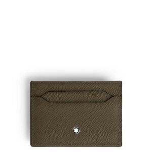 Card Holder 5cc in Sartorial Leather khaki MB222363