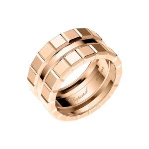 CHOPARD Ice Cube Ring, Ethical Rose Gold 827004-5018