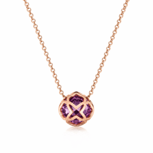 CHOPARD Pendant, Ethical Rose Gold Amethyst 819225-5001