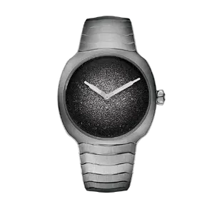 H. Moser Streamliner Two Hands 34mm Silver Fumé 6400-1200