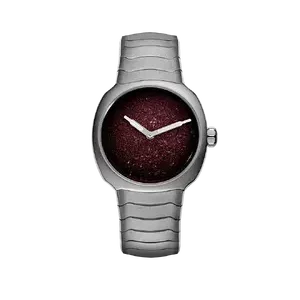 H. Moser Streamliner Two Hands 28mm Burgundy Fumé 6410-1200