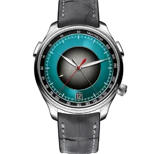 H. Moser Endeavour Flyback Chronograph Dual Time Date 1730-1200