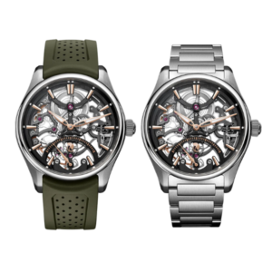 H. Moser Pioneer Skeleton Retrograde Seconds 3251-1200